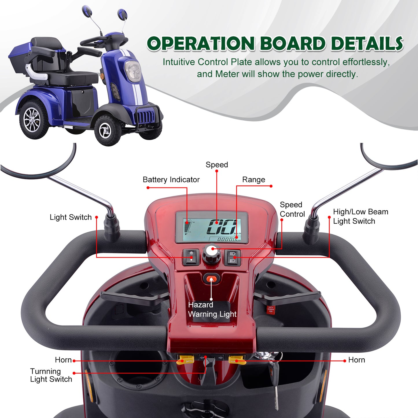 SUNDERWELL Mobility Scooters XW-E05