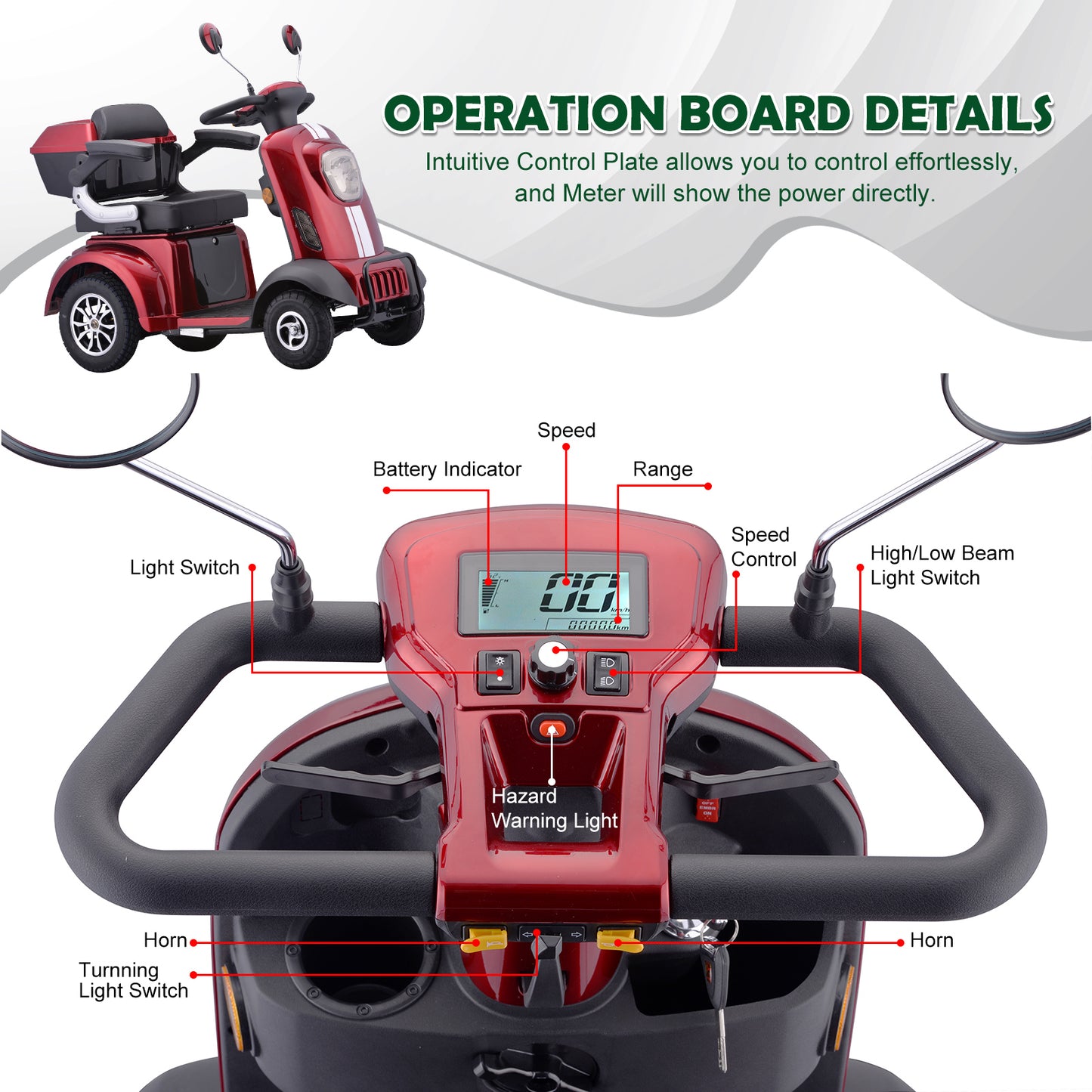 SUNDERWELL Mobility Scooters XW-E05