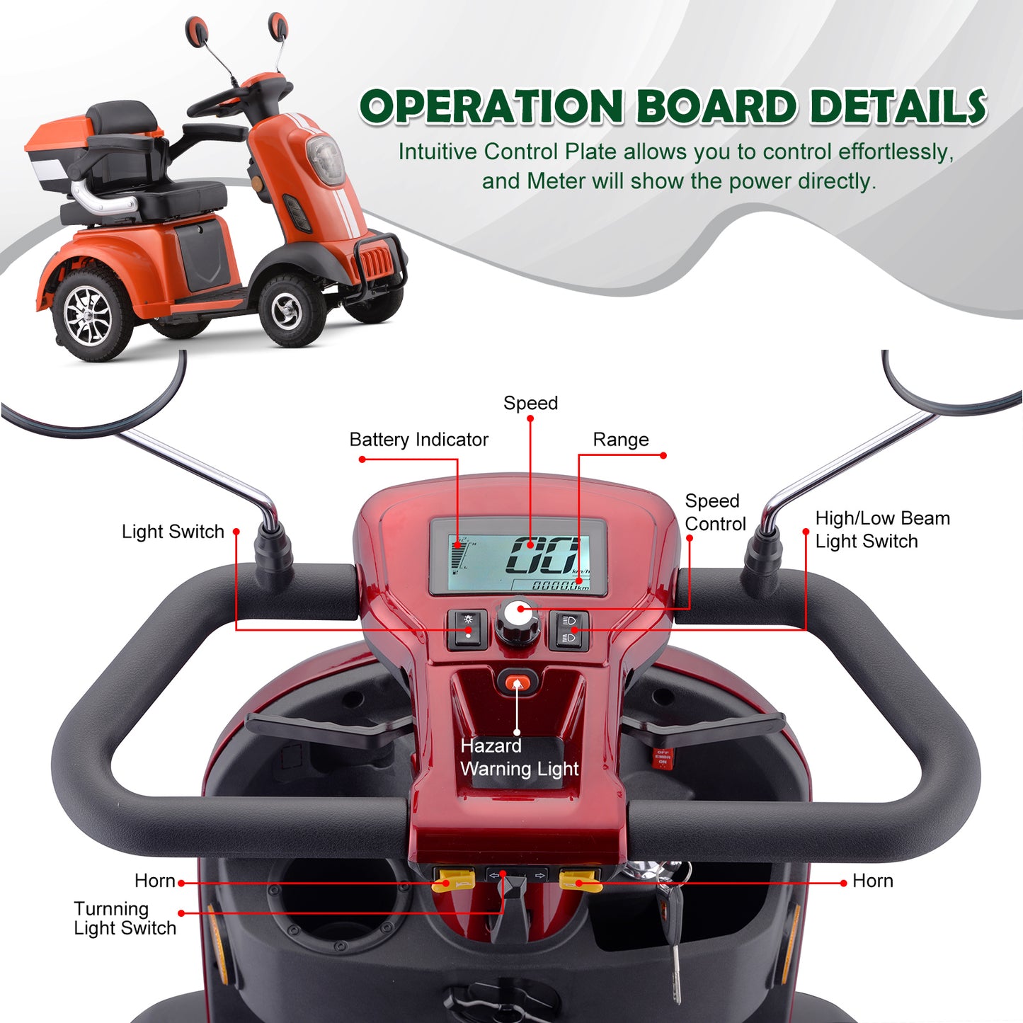 SUNDERWELL Mobility Scooters XW-E05