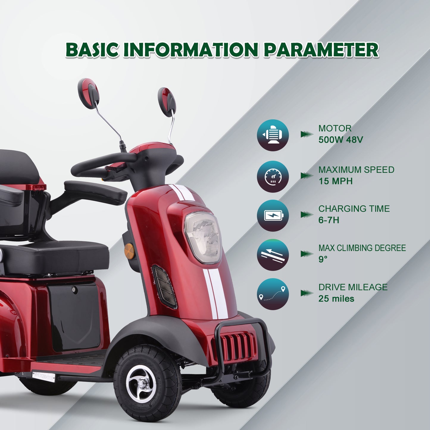 SUNDERWELL Mobility Scooters XW-E05