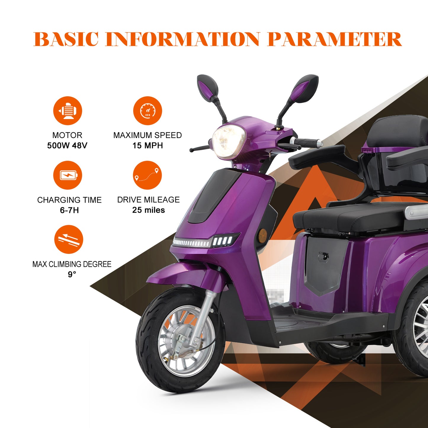 SUNDERWELL Mobility Scooters XW-E09