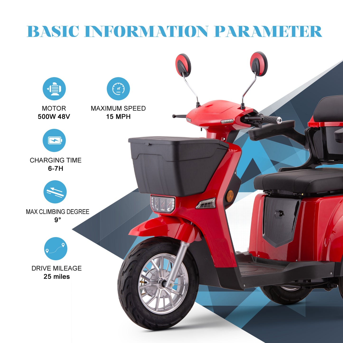 SUNDERWELL Mobility Scooters XW-E07