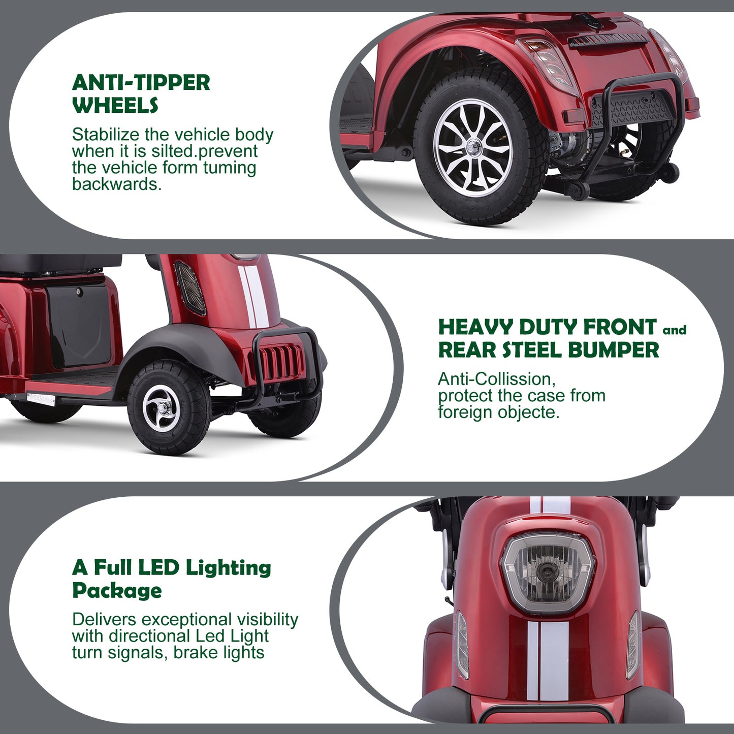 SUNDERWELL Mobility Scooters XW-E05