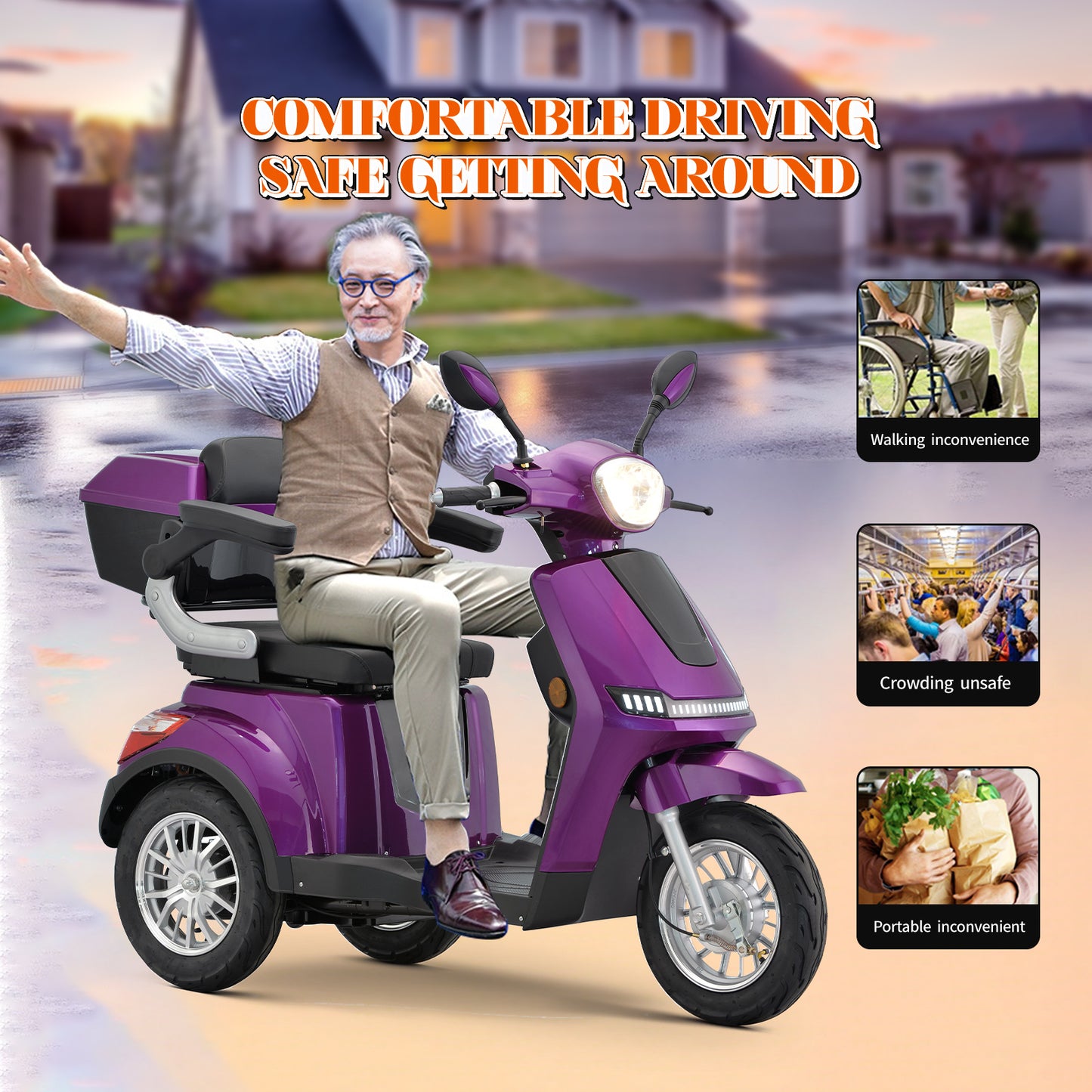 SUNDERWELL Mobility Scooters XW-E09