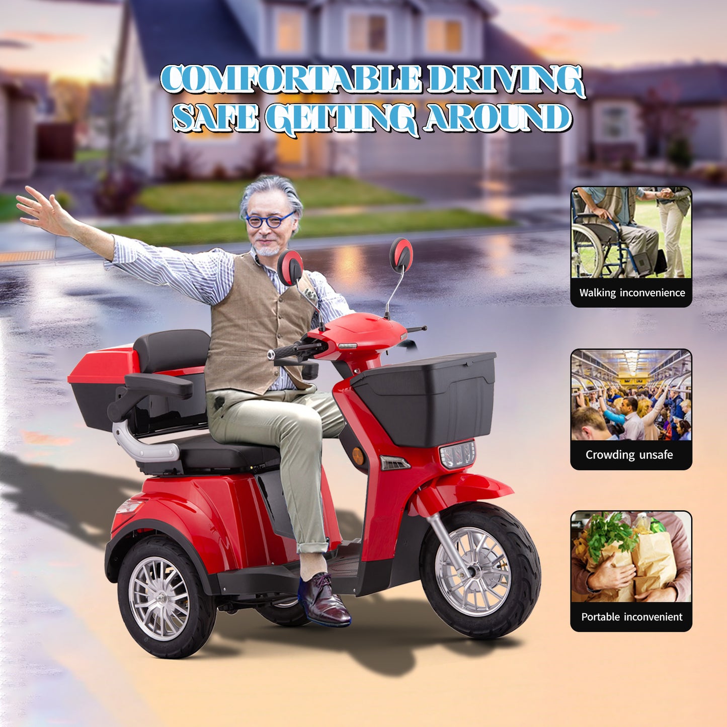 SUNDERWELL Mobility Scooters XW-E07