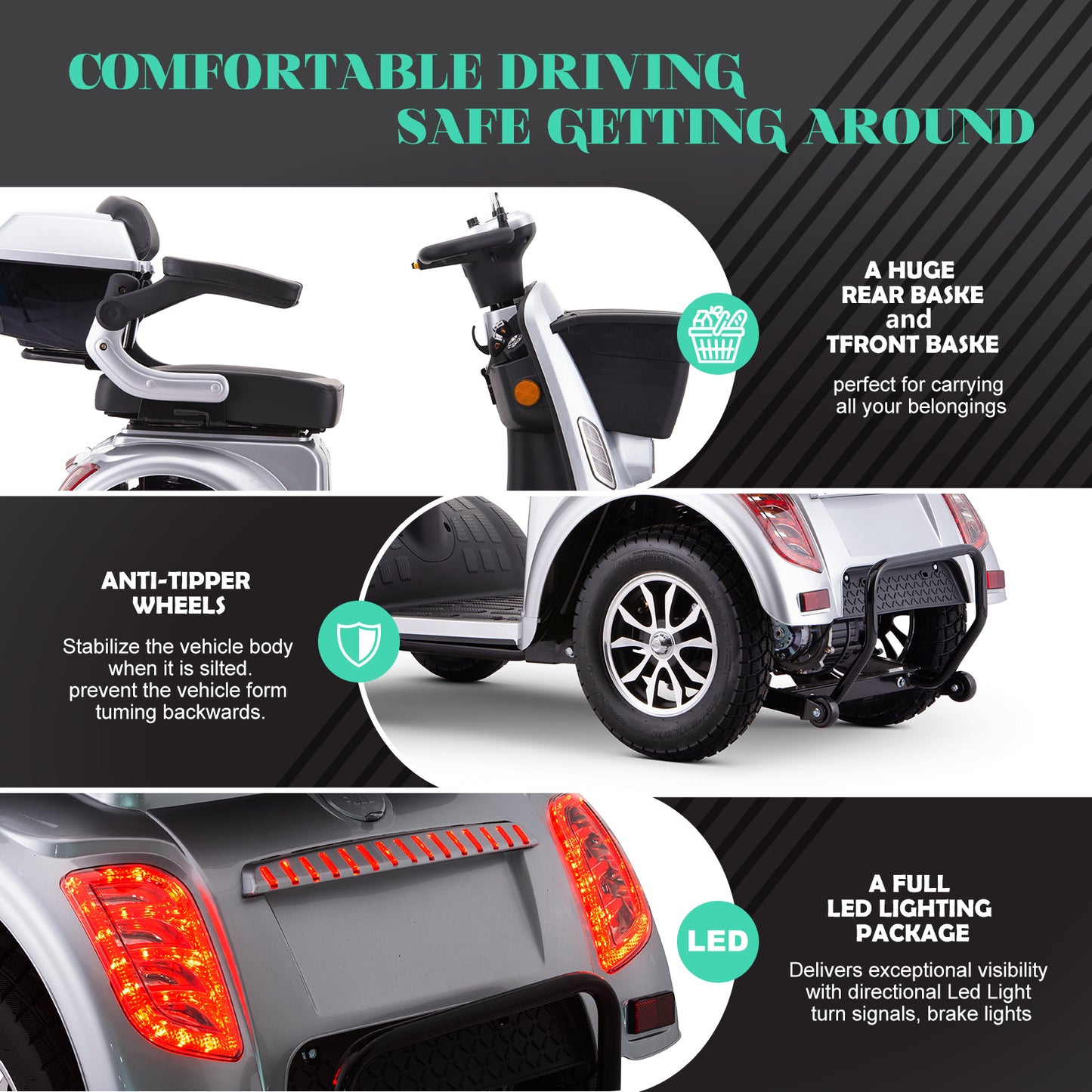 Sunderwell Mobility Scooters XW-E05B