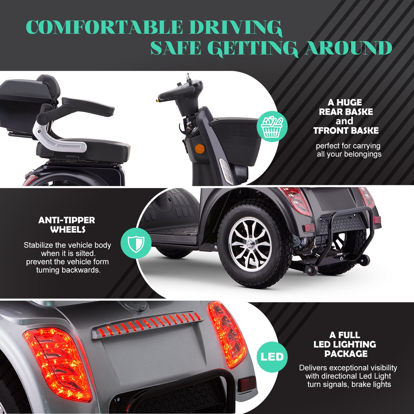 Sunderwell Mobility Scooters XW-E05B