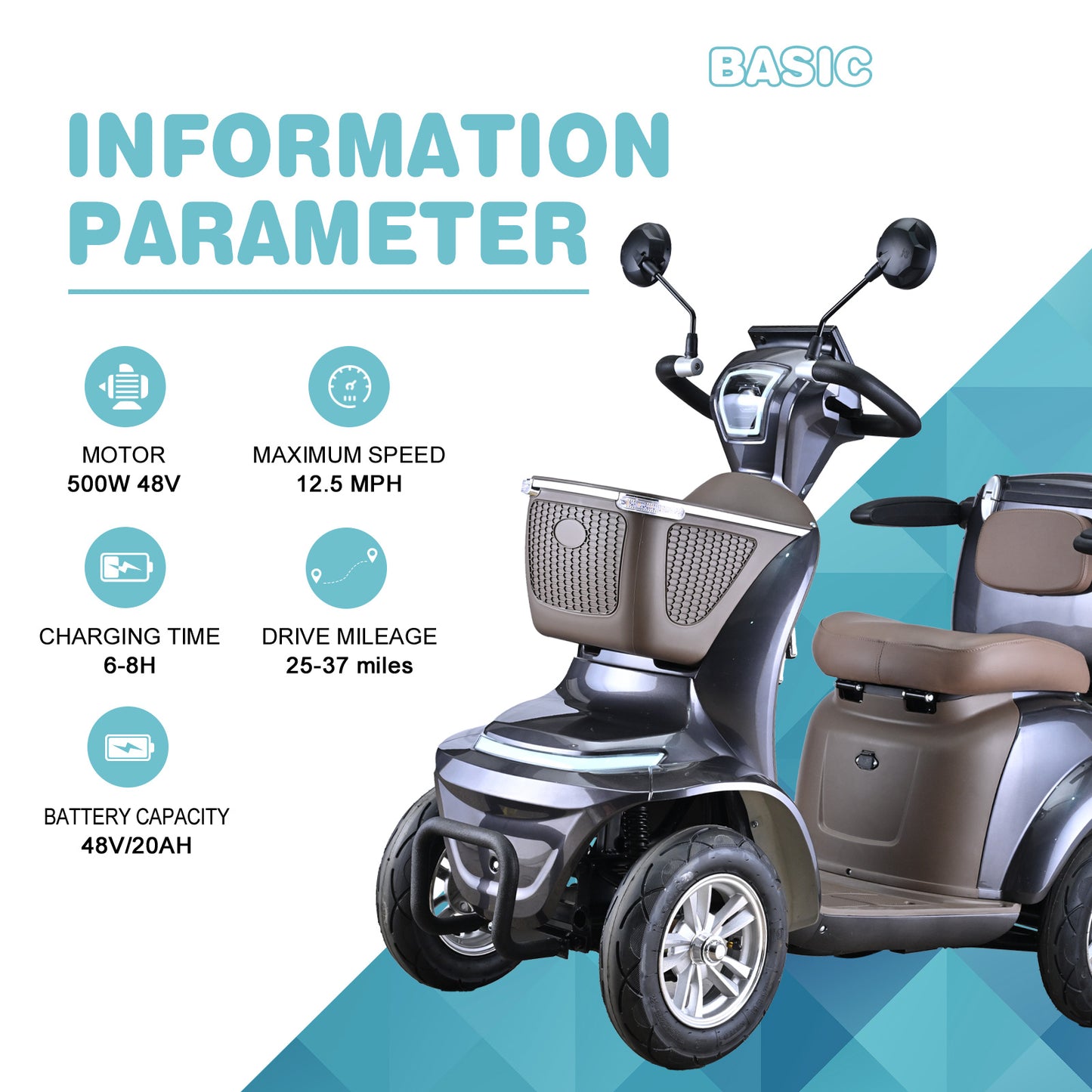 SUNDERWELL Mobility Scooters XW-E10