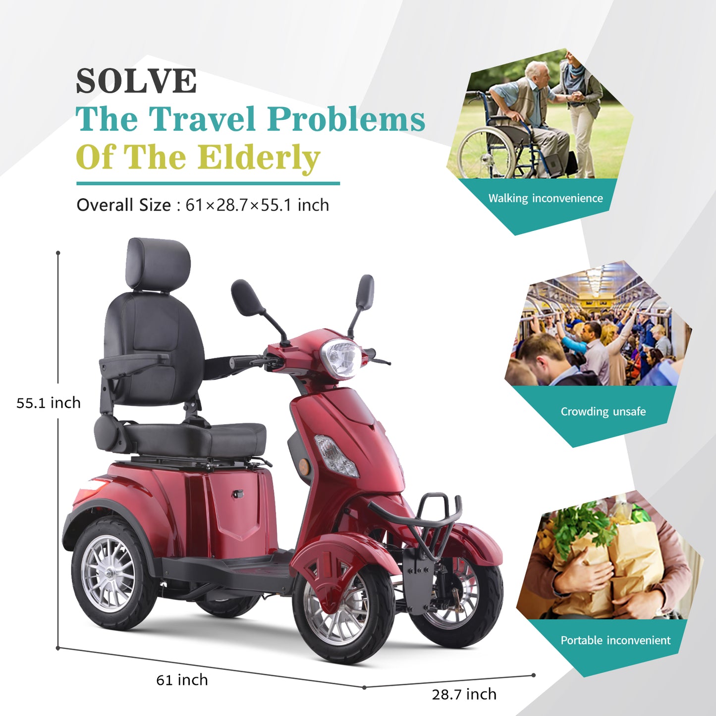 SUNDERWELL Mobility Scooters XW-EX01