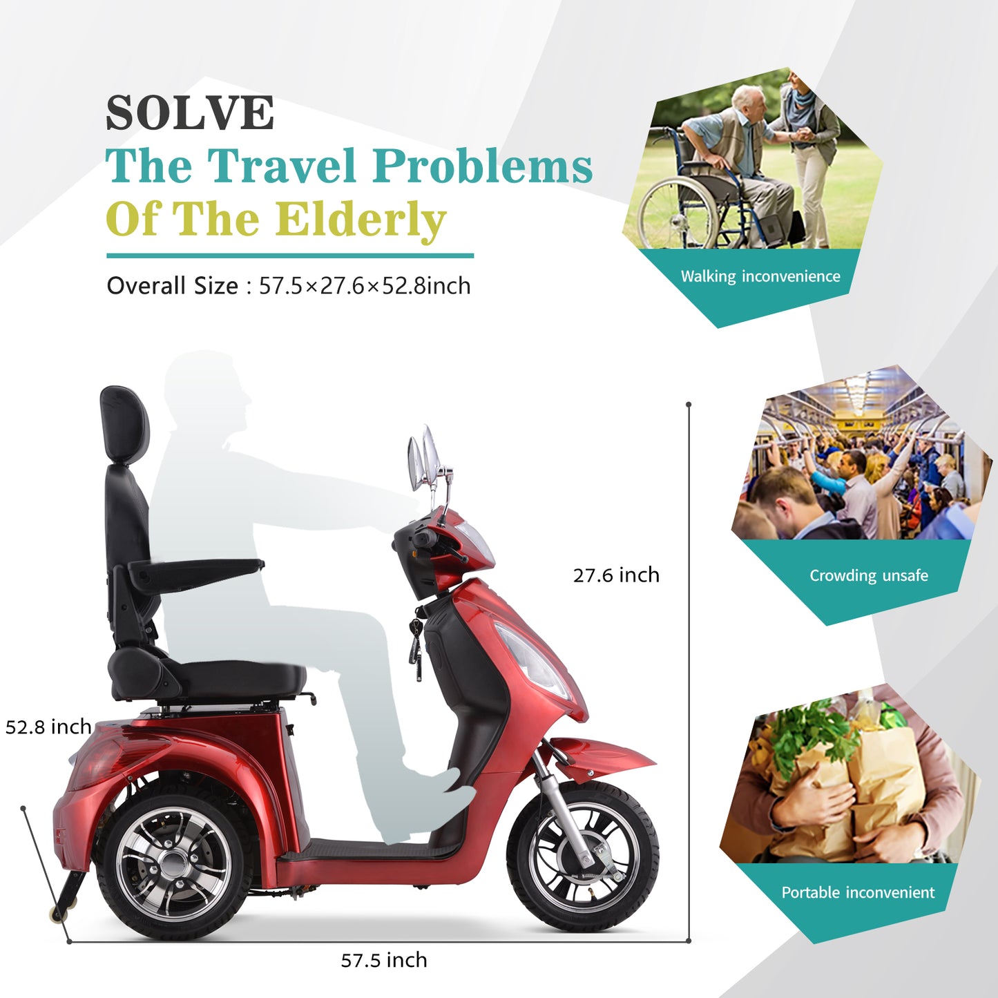 SUNDERWELL Mobility Scooters XW-EX02