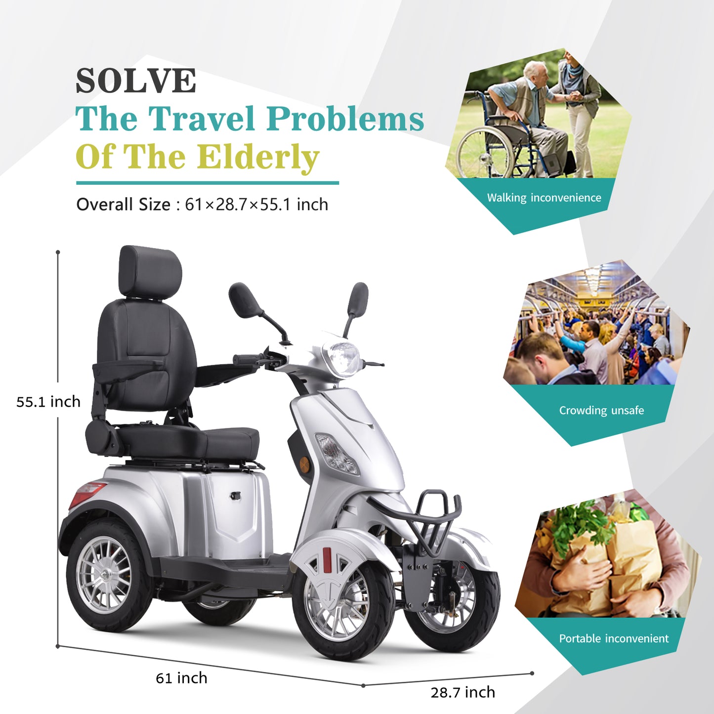 SUNDERWELL Mobility Scooters XW-EX01