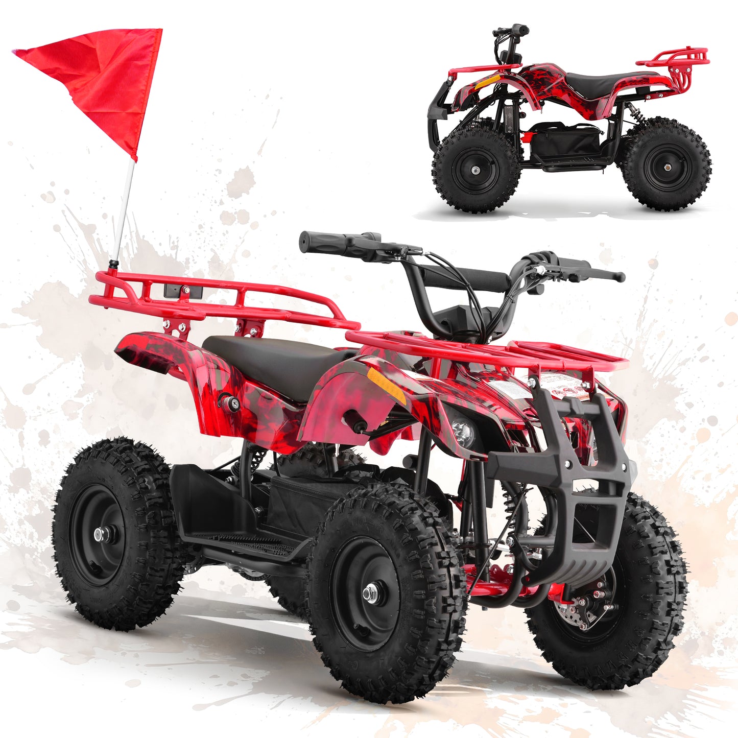 SUNDERWELL XW-A18(EA500-RA) Off-road Electric Four-wheeled Motorcycle 500W 36V Powerful Electric ATV