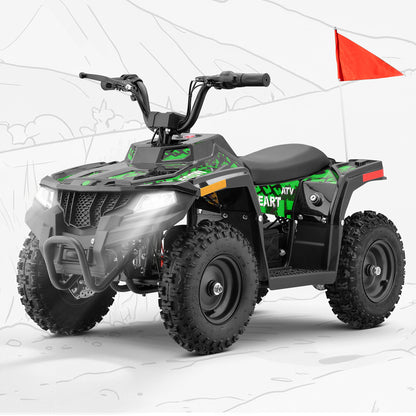 SUNDERWELL XW-A20 Electric ATV for Kids Teens 10-15MPH Safety Speed