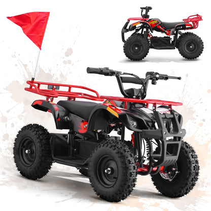 SUNDERWELL XW-A18(EA500-RA) Off-road Electric Four-wheeled Motorcycle 500W 36V Powerful Electric ATV